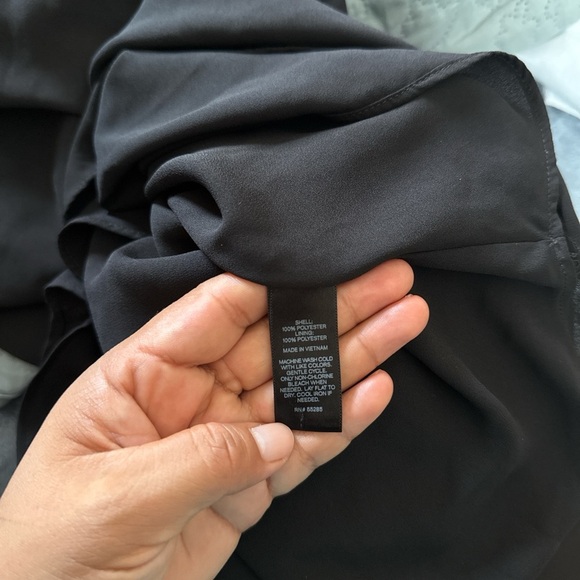 Express Black Cut Out Camisole Top - Picture 6 of 6